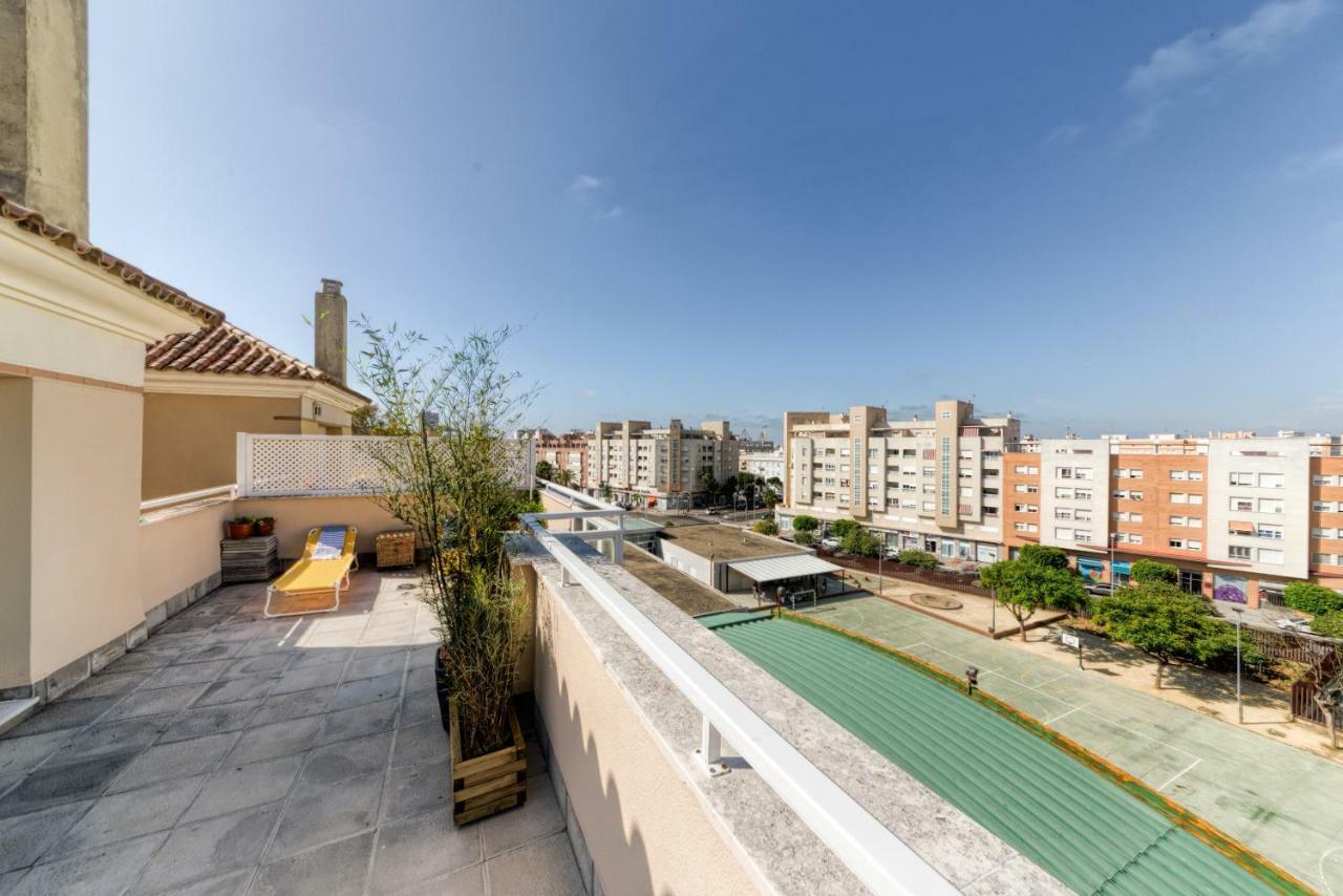Appartement Ático parque Kotinoussa à Cadix Extérieur photo